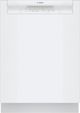 Bosch® 100 Series 24" White Front Control Built In Dishwasher-0