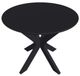 Telescope Casual 5W88 Black Polymers 23" Outdoor MGP Slat Round End Table-1