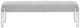 Michael Amini® Rose Gray Accent Bench-1