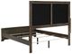 Coaster® Gran Park Beige/Dark Cocoa Queen Panel Bed -3
