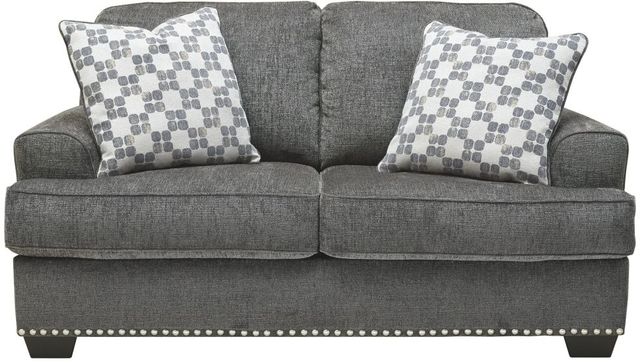 Benchcraft® Locklin Carbon Loveseat-1