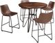 Signature Design by Ashley® Centiar 5 Piece Two-tone Brown Counter Height Dining Set-0