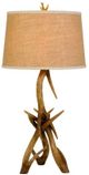 Cal® Lighting & Accessories Drummond Antler Table Lamp-0