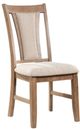 Furniture of America® Upminster 2-Piece Beige/Natural Tone Dining Chair Set-0
