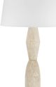 Bassett Mirror Aurelia Whitewash Floor Lamp-1