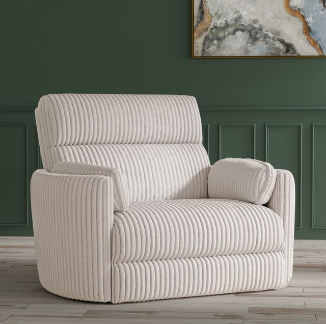Parker House® Radius Mega Ivory Extra Wide Glider Power Recliner-2