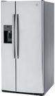 GE® 33" 23.0 Cu. Ft. Fingerprint Resistant Stainless Steel Side-by-Side Refrigerator-3
