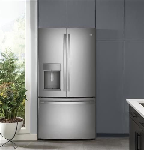 GE Profile 36 in. 27.7 Cu. Ft. Fingerprint Resistant Stainless Steel French Door Refrigerator
