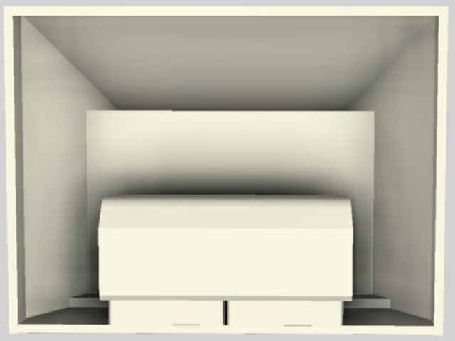 Vent-A-Hood® 36" Biscuit Euro-Style Wall Mounted Range Hood-3