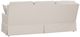 Fairfield® Customizable Kelly Skirted Sofa with Three Knife-Edge Backs over One Seat-2