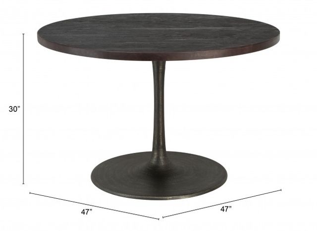 Zuo® Modern Seattle Black Dining Table-3