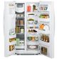 GE® 25.4 Cu. Ft. White Side-By-Side Refrigerator-1