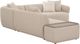 TOV Furniture Sylvie 4-Piece Cream Left-Arm Facing Sectional and Chaise-4
