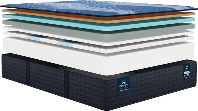Serta® iComfort® Aspire 14" Memory Foam Medium Tight Top Queen Mattress-2