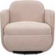 TOV Furniture Wolfie Pink Swivel Accent Chair-3