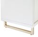 Michael Amini® Palm Gate Cloud White Media Cabinet-4