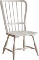 Liberty Furniture Magnolia Manor 5-Piece Antique White/Weathered Bark Double Pedestal Dining Table Set-3