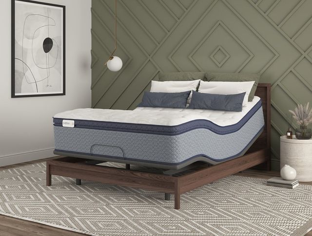Sherwood® Bedding Vista XXV Soft BPT 13.5" Wrapped Coil Soft Pillow Top California King Mattress-1
