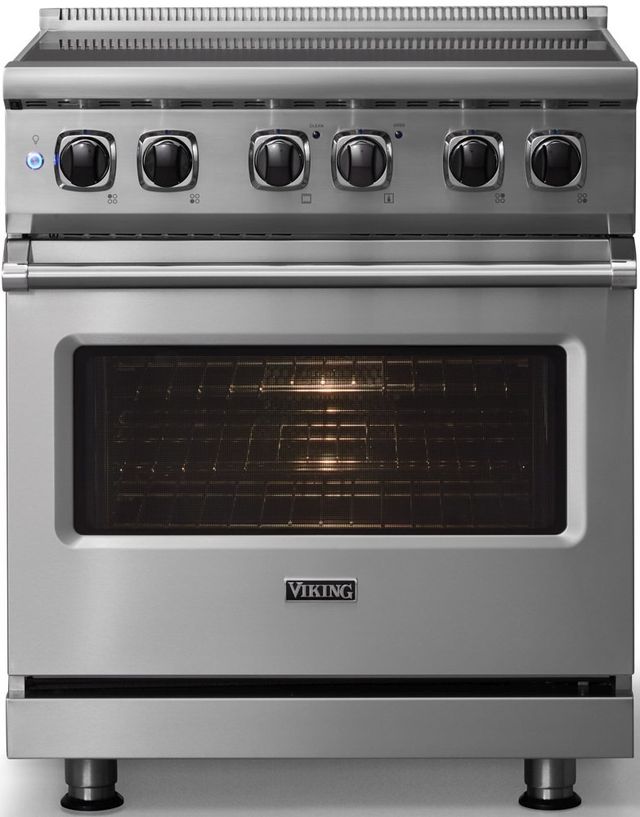 Viking® 5 Series 30" Stainless Steel Induction Range-2