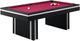 Elements International Ajax Black/Burgundy Billiard Table-0