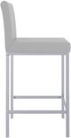 Inspire™ Porto Grey/Chrome 26" Counter Stool, Set Of 2-3