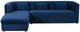 TOV Furniture Callie 2-Piece Navy Left Arm Facing L-Shaped Sectional-3