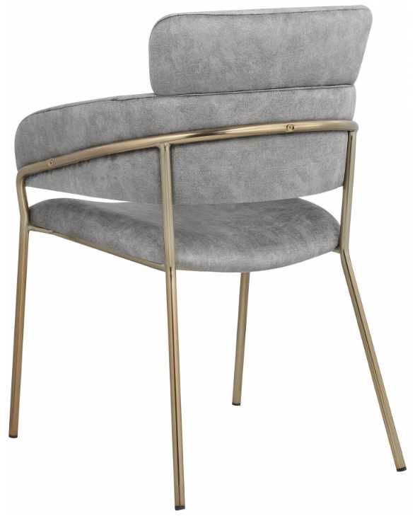 Meridian Furniture Yara Grey Dining Chair-2