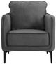 Elements International Rae Gray Accent Chair-3