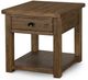 Magnussen Home® Stratton Warm Nutmeg End Table-0