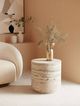 VIG Furniture Nova Domus Roma Travertine Round End Table-2