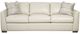 Craftmaster® Customizable CM Leather 95" Architectural Shaped Sofa-1