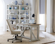 Riverside Furniture Osborne Winter White Bookcase-5
