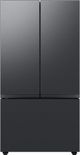 Samsung Bespoke 18" Matte Black Steel French Door Refrigerator Top Panel-1