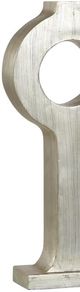 StyleCraft Norman Wyatt Jr Dahalia Champagne Silver/Gold 18" Poly Vase-1