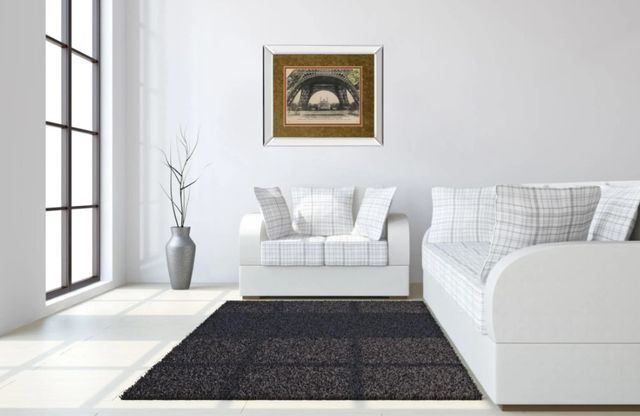 Classy Art La Base De La Eifel by Wild Apple Studio Mirror Framed Wall Art-3