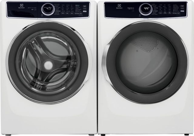 Electrolux® White Front Load Washer & Gas Dryer Laundry Pair-0