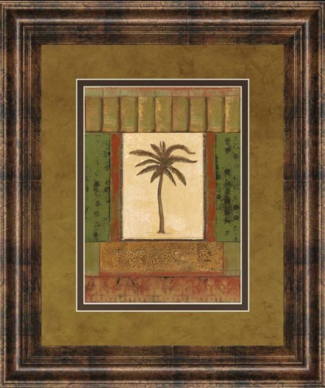 Classy Art Classic Palm I by Rebecca Burton Framed Print Wall Art-1