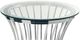 Elements International Emma 2-Piece Chrome Occasional Table Set-3