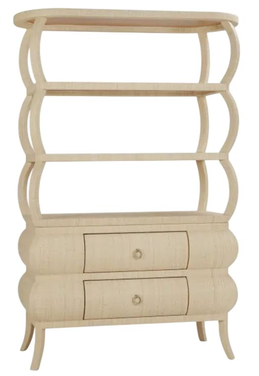 Bramble Customizable Savannah Open Bookcase-2
