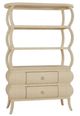 Bramble Customizable Savannah Open Bookcase-0