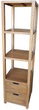 A & B Home Natural Bookshelf-1