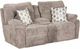 Franklin™ Tribute Colby Stone Dual Power Reclining Console Loveseat-0