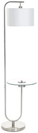 Stylecraft Brushed Nickel Floor Lamp-0