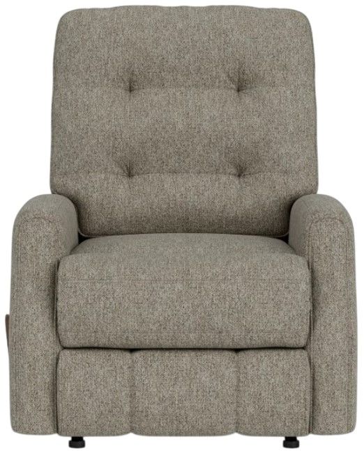 Flexsteel® Devon Gray Vapor Rocking Recliner-1