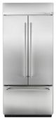 KitchenAid® 20.81 Cu. Ft. Stainless Steel Built In French Door Refrigerator-0