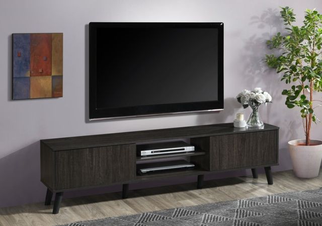 Milton Greens Stars Dark Espresso 71" 2-Cabinet TV Stand-1