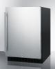 Summit® 4.8 Cu. Ft. Stainless Steel Under the Counter Refrigerator-1