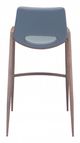 Zuo® Desi Gray Set of 2 Bar Chairs-3