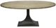 Nest Home Collections Ida/Makenzie Antique Natural Dining Table with Iron Base-2