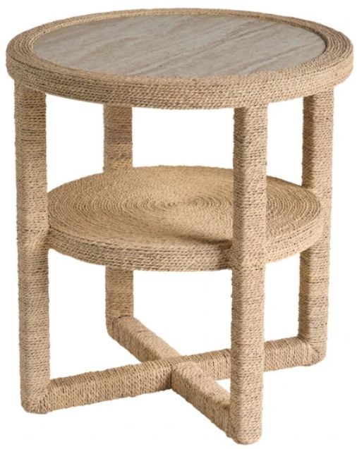 Universal Explore Home™ Oasis Beige Side Table-0